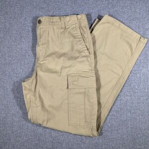 Timberland Cargo Pants Mens 34x31 Tan Khaki Rugged Gorpcore Utility Workwear